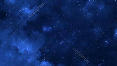 Space Flight Through The Spiral Nebula