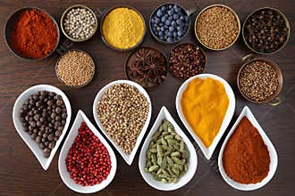 Aromatic spices.