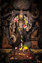 Murugan image. Brihadishwara Temple, Tanjore