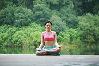 Yoga outdoor