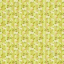 Botanic flower pattern wallpaper