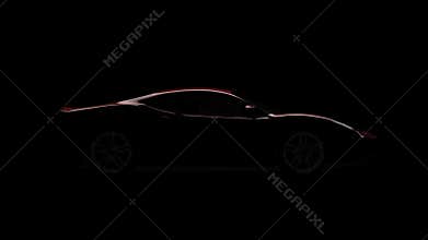Red sports car