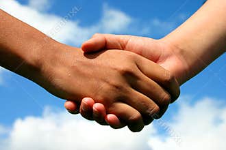 Hands of friendship