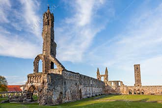 Ruins of St Andrews Cathedral