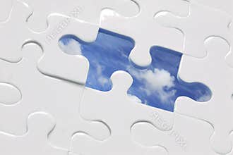 Blue Sky Jigsaw