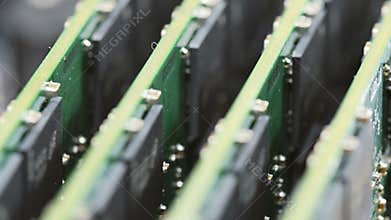 DDR4 computer memory modules (RAM) installed