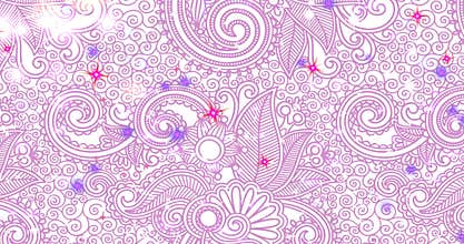 Particles - White, Lavender, Rose, Red Looping