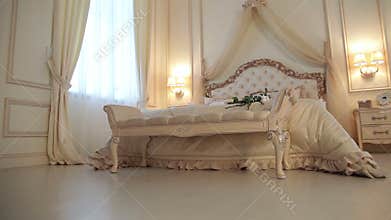 Bedroom color creme brulee