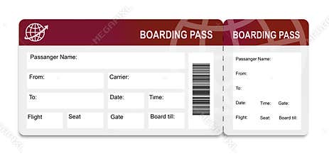 Boarding pass
