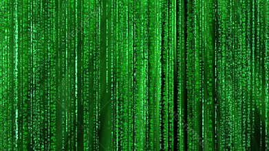 Green Matrix background