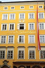 Birth house of Wolfgang Amadeus Mozart, Salzburg