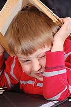 Boy with a book