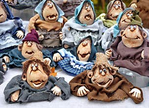 Clay dolls