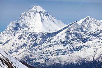 Summit of Dhaulagiri, Annapurna Circuit, Mustang, Nepal