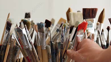 Techniques of painting.