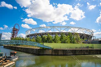 Olympic Stadium in London, UK