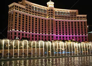Las Vegas Bellagio and Fountain