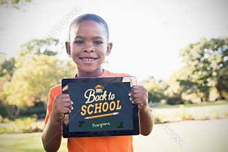 Composite image of back to school