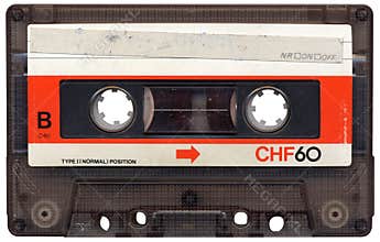 Retro Blank Cassette Tape