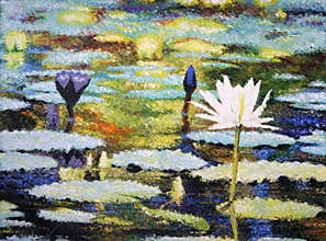 Impressionist Lilies