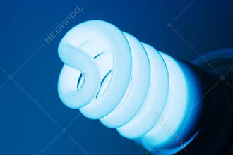 Fluorescent light bulb
