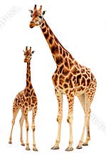 Giraffe family