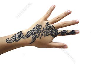 Henna hand