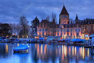 Chateau dOuchy, Lausanne, Switzerland