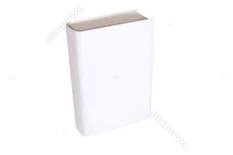 Blank book isolated on white background