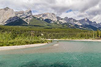 Bow River - Banff National Park - Alberta - Canada