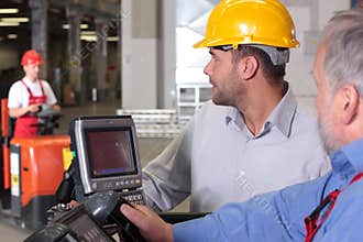 Supervisor and engineer