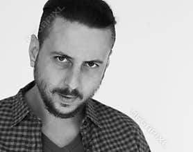 Man Confidence Self Esteem Casual Studio Portrait