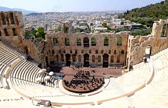 Theatre in Athens, Greece