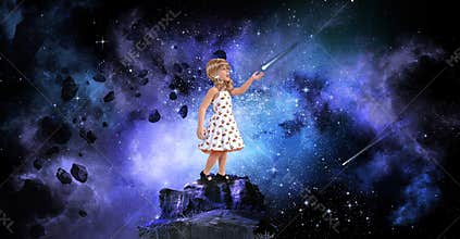 Young Girl, Big Dreams, Hope