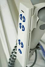 Hospital bed controls