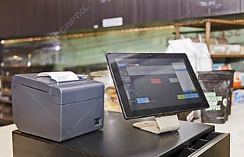 POS Counter Side Tablet