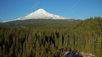 Mt Hood Aerial