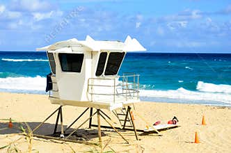 Lifeguard tower image