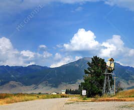 Country Crossroad