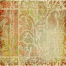 Artisti Batik Paisley Design Background