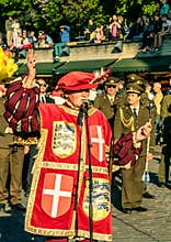 Herald at Tallinn Old Town Days opening ceremony