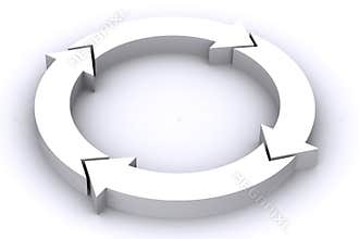 White Arrows