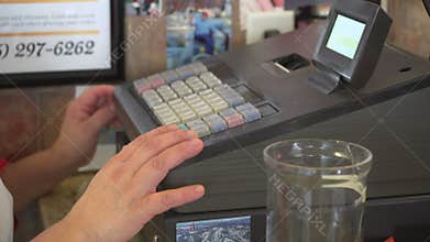 Money taken at cash register