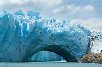 View of the Perito Moreno glacier, Argentina.