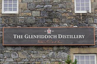 Sign at Glenfiddich