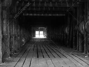 Storage Kentucky bourbon rickhouse
