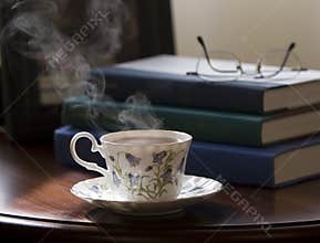 Tea and books