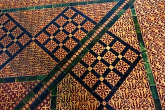 Salisbury Cathedral Chapter House Tile