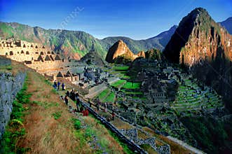 Machu Picchu from Peru (overview)