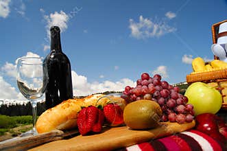 Fruit and Wine picnic
